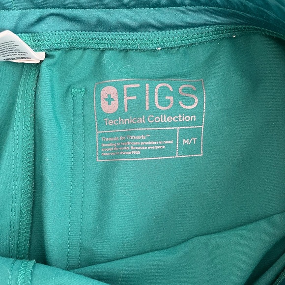 Medium Tall Hunter Green FIGS - Picture 2 of 3